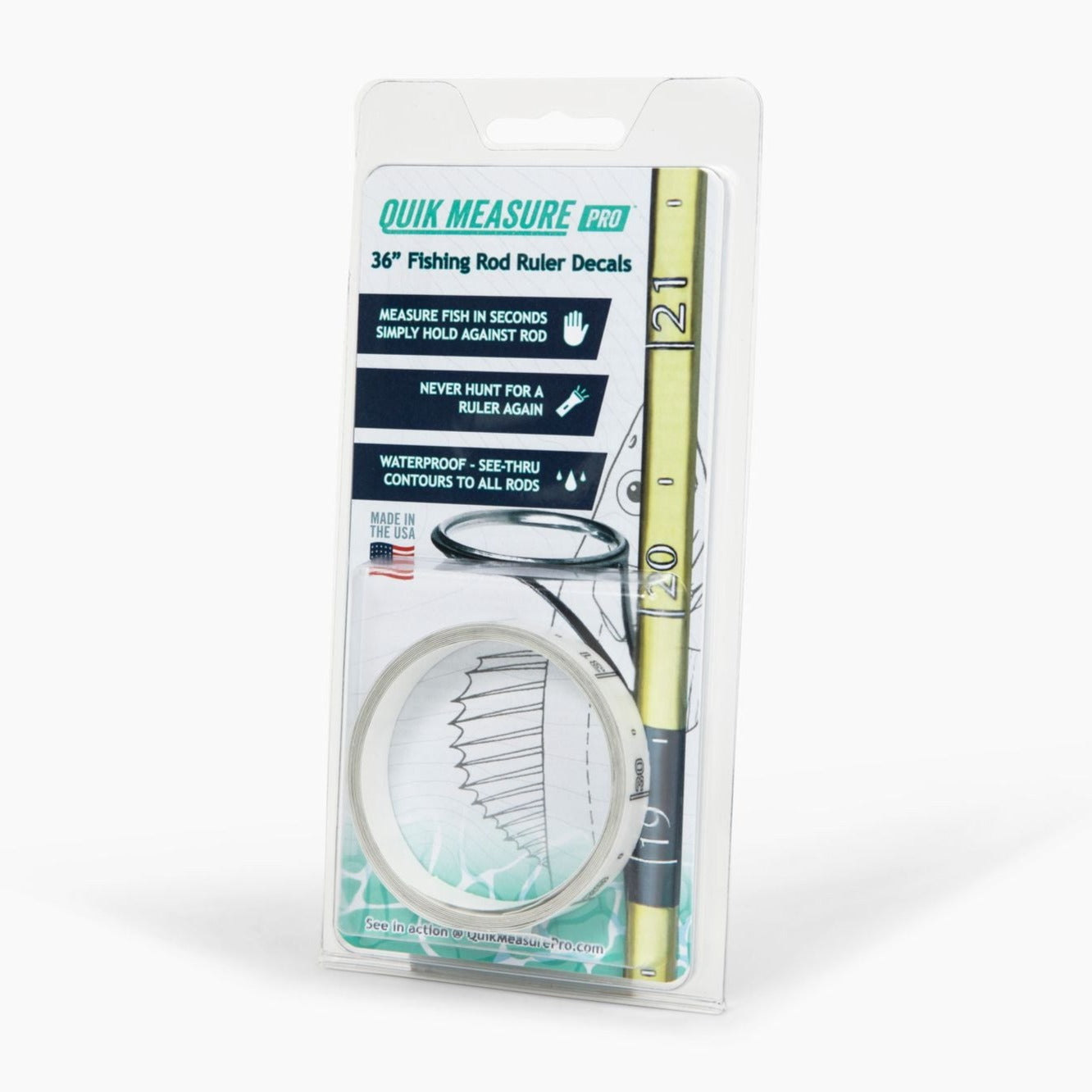 Trust Rod Ruler Retailer Starter Bundle - Quik Measure Pro Fishing Rod Rulers & Boat ...